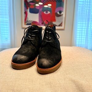 Rebecca Minkoff Women’s Black Suede Chukka Boots